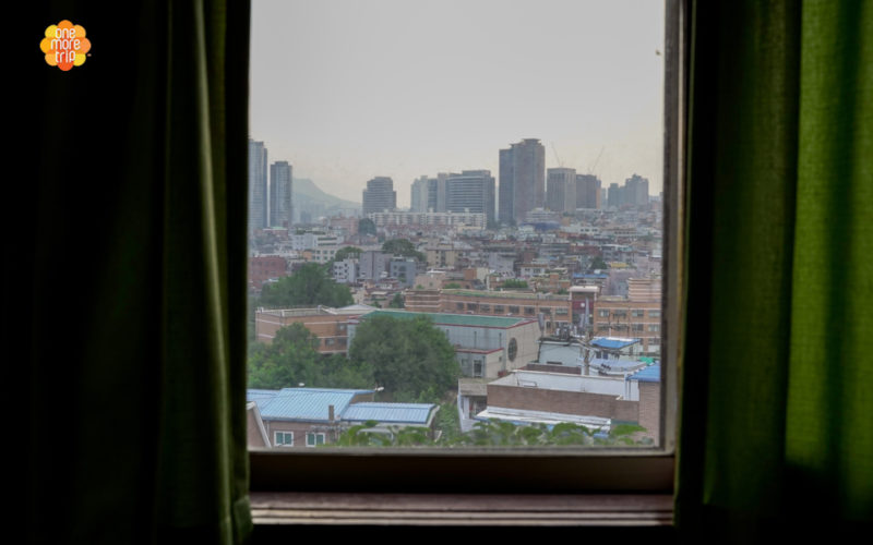 Guest house window view