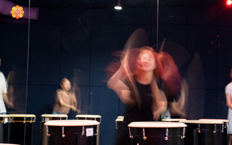 Nanta Drum Experience performing