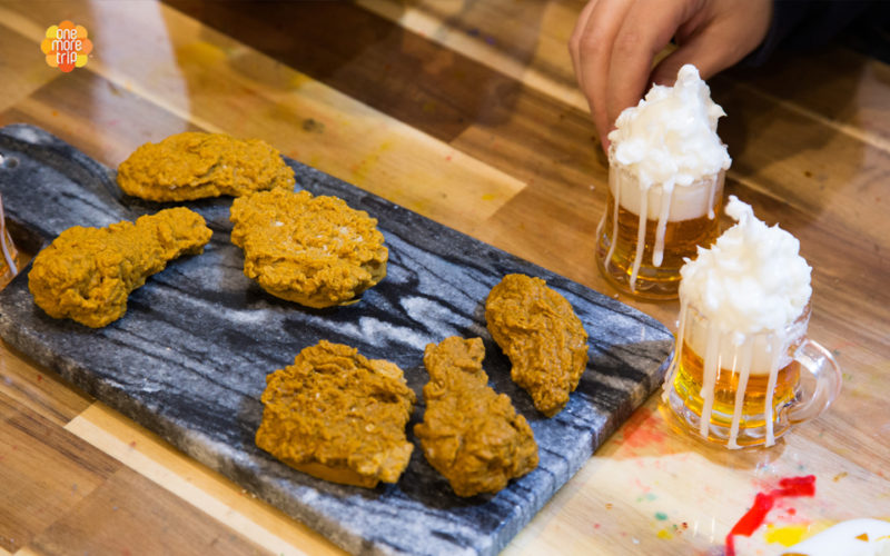 beer candle chicken air freshener