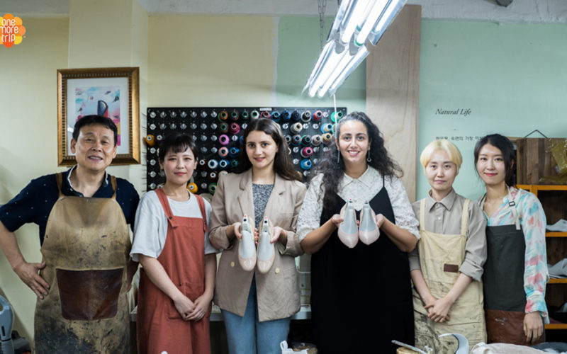 shoe making participants